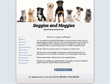 Tablet Screenshot of doggiesandmoggies.co.uk